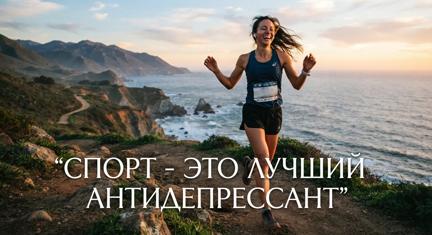 Спорт — это лучший антидепрессант и "витамин" для мозга👍