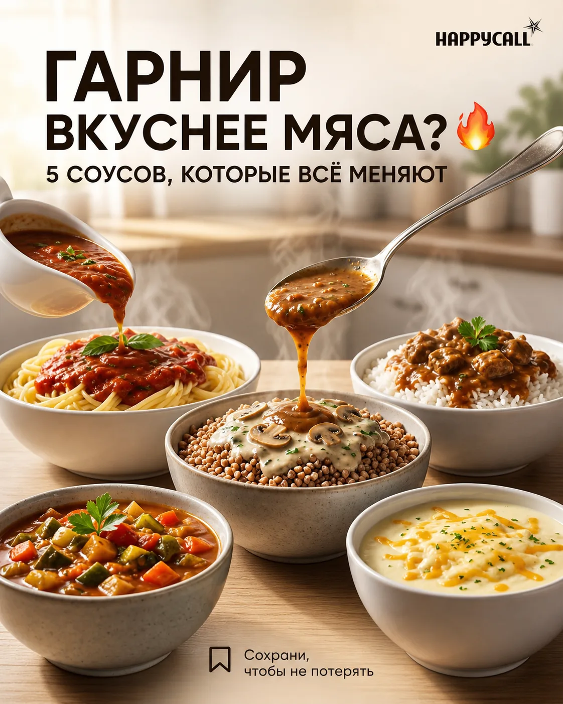 Топ 5 подлив, которые сделают твой гарнир вкуснее мяса☝🏻 Добавьте свои варианты в комм...
