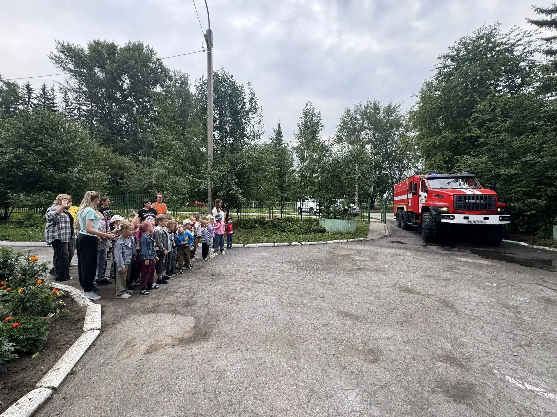 В нашем «Колокольчике» прошла антитеррористическая тренировка.