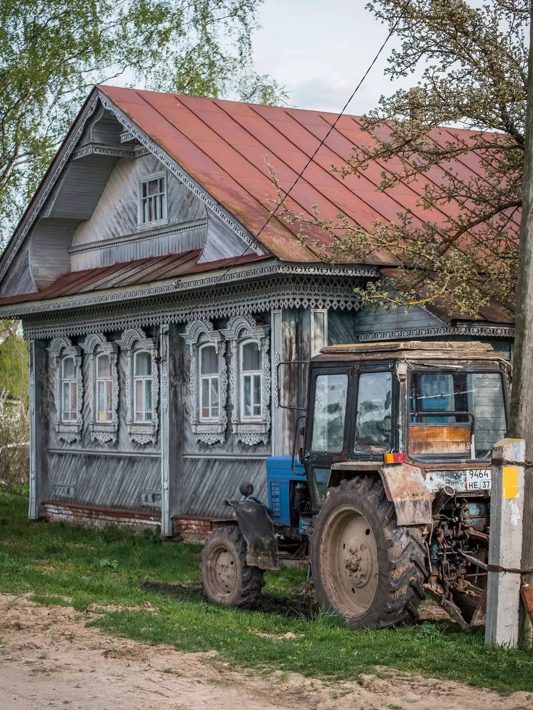 🏡Только в России есть эта деревенская эстетика - хрупкая, исчезающая, очень тонкая, способная вызва