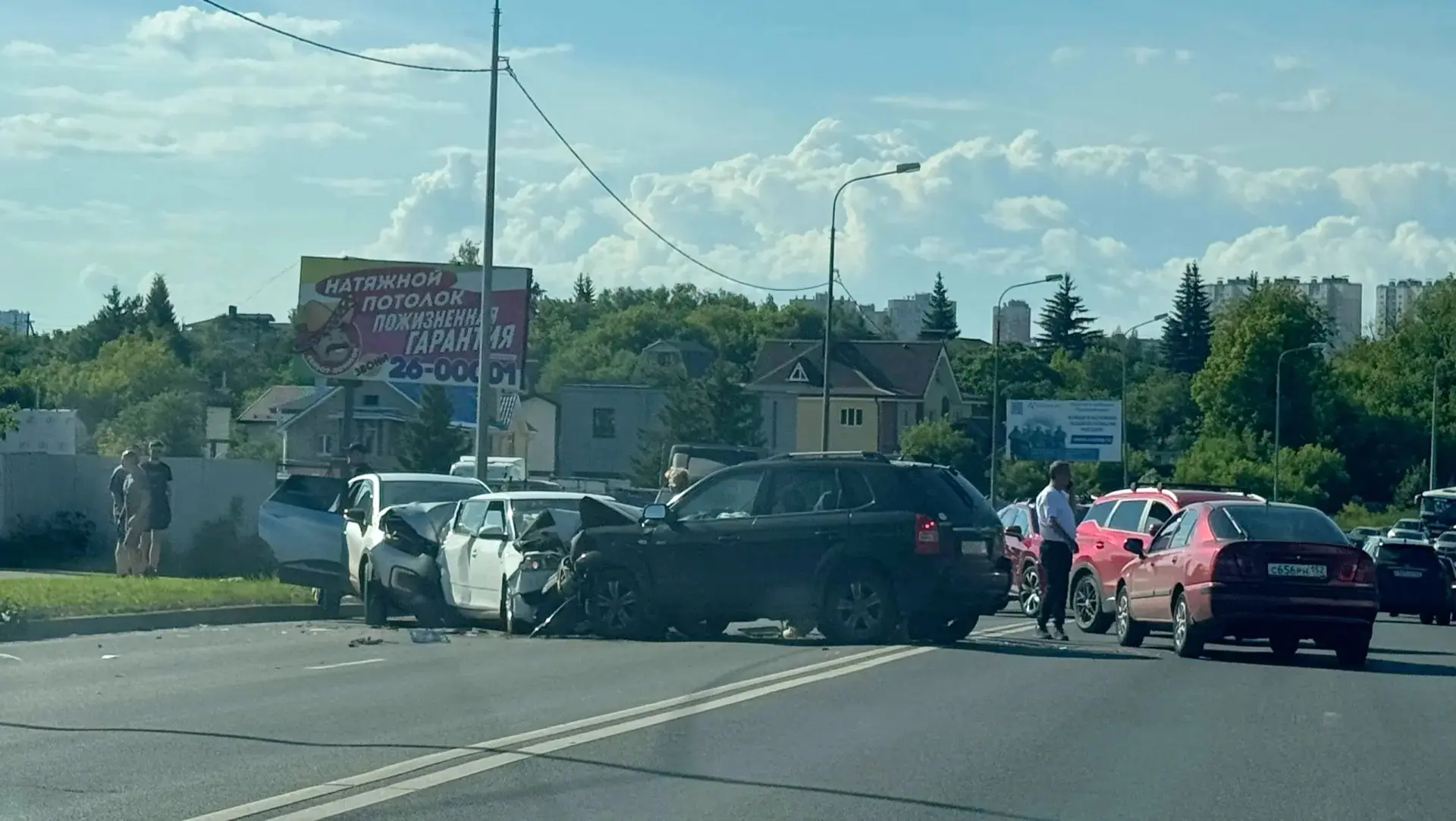 🚔Массовая авария около Афонина

‼По словам очевидцев, есть пострадавшие. Полосы в сторону Кстова по