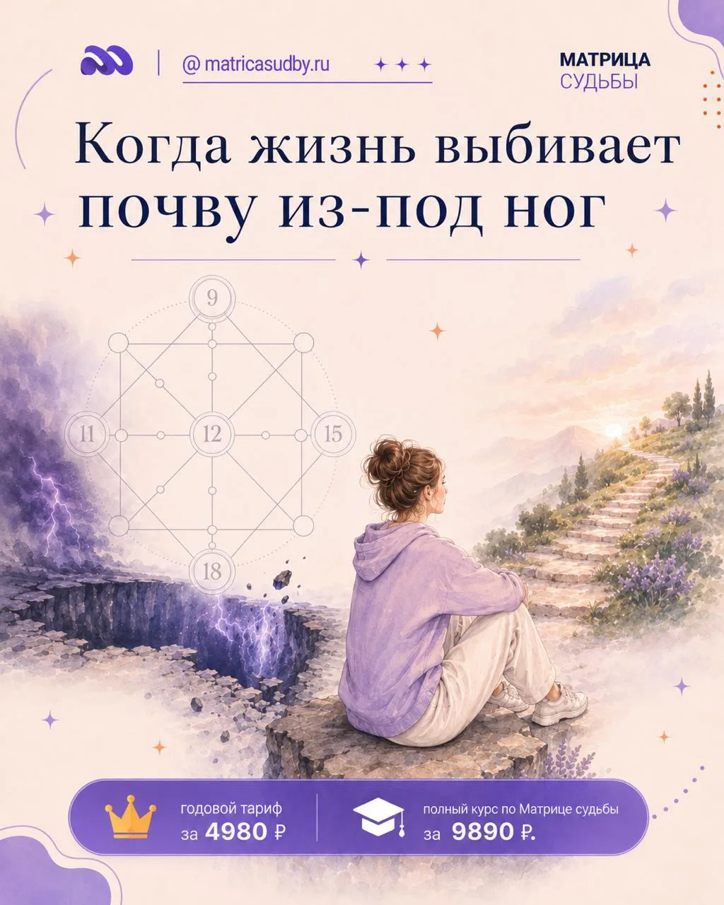 🕳 Когда жизнь выбивает почву из-под ног…