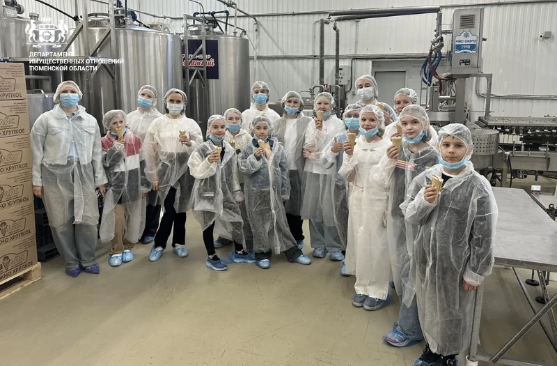 🍦Сегодня на тюменском заводе мороженого побывали самые строгие эксперты по сладкому — ...