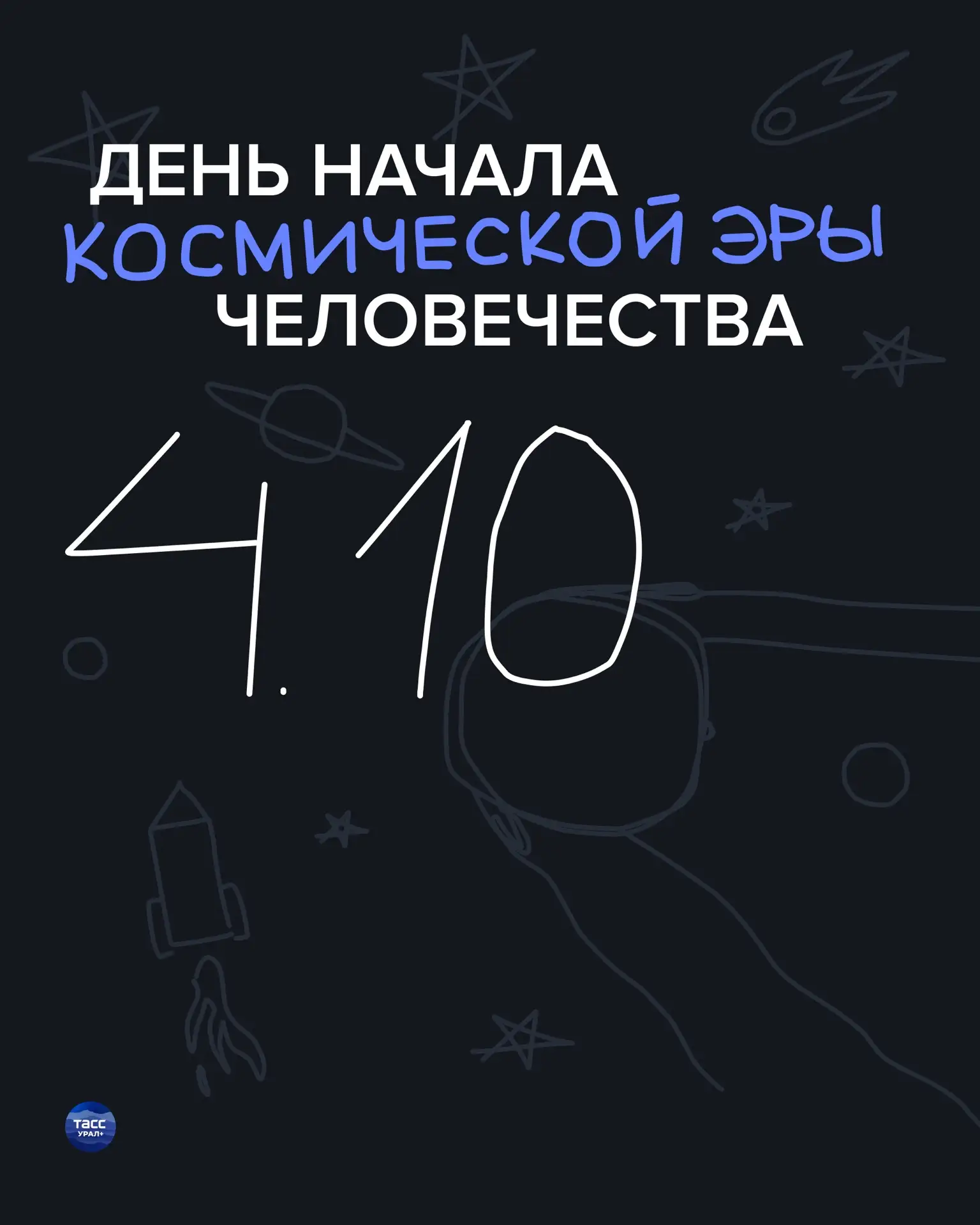 🗓️ 4 октября отмечается День начала космической эры человечества, установленный Междун...