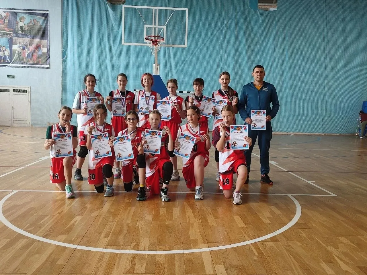 🏀Удачные каникулы для наших юных баскетболистов! 🏀