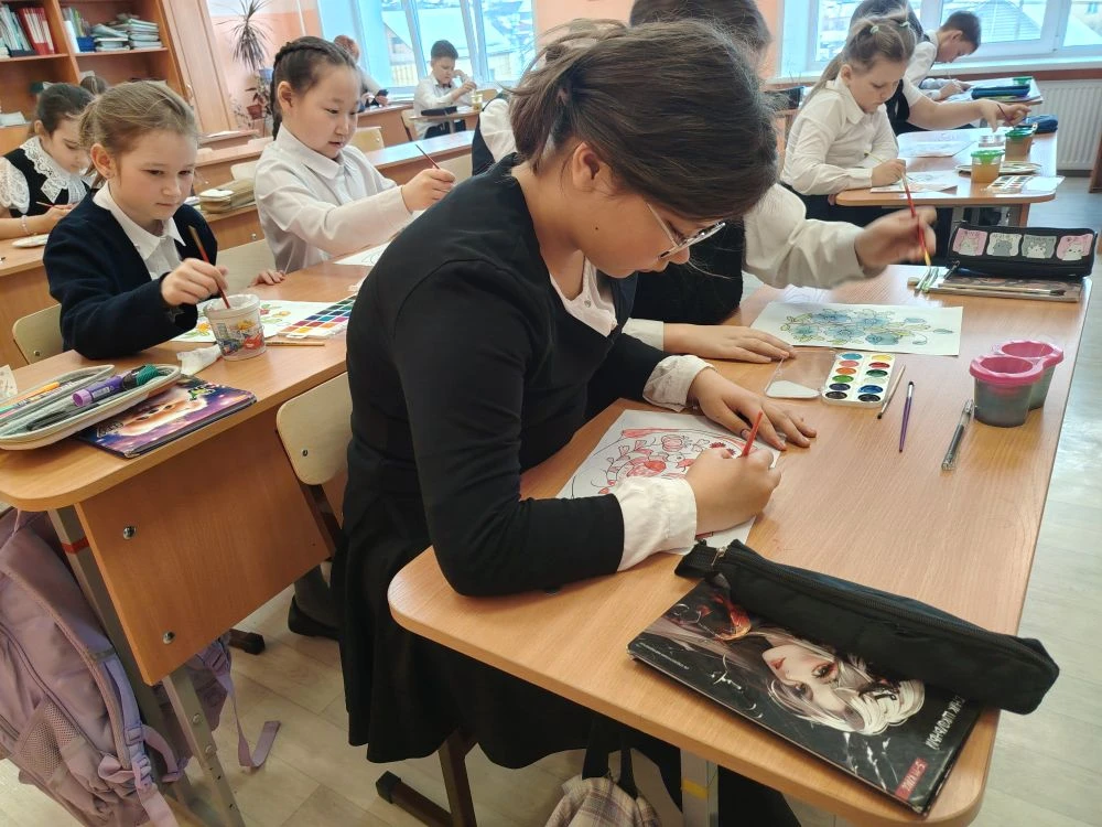 «Одна страна – одна история».   Сегодня, в 3Б классе, прошло увлекательное занятие, посвящённое уник