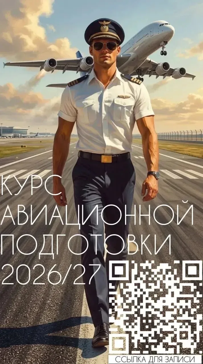 ✈️ Курс Авиационной подготовки: от мечты к взлёту! ✈️  Мечтаете о небе? Хотите узнать, как устроены 
