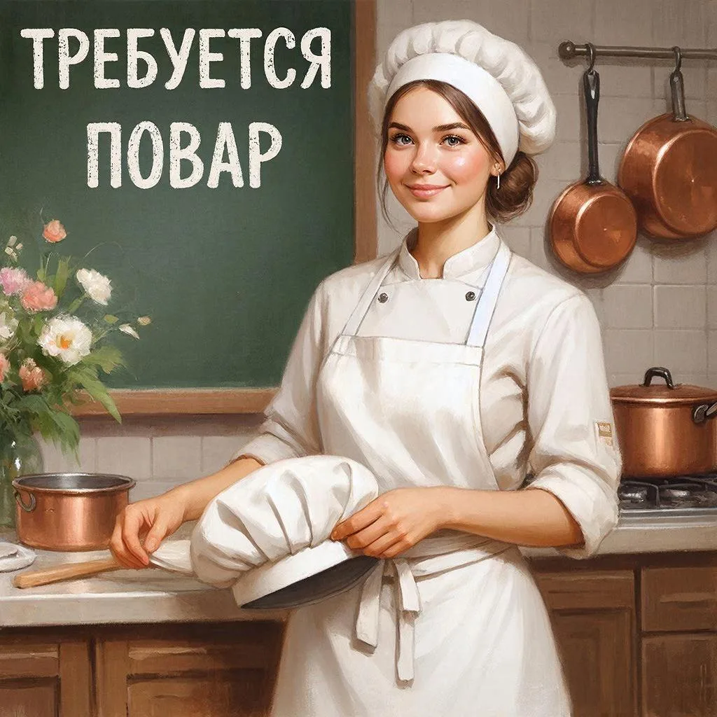 В наш детский сад требуется повар!