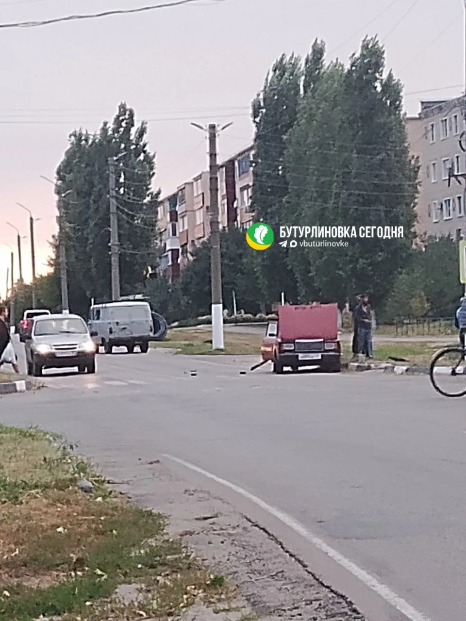🚨 ДТП на перекрёстке улиц Ленина и Рабочая
