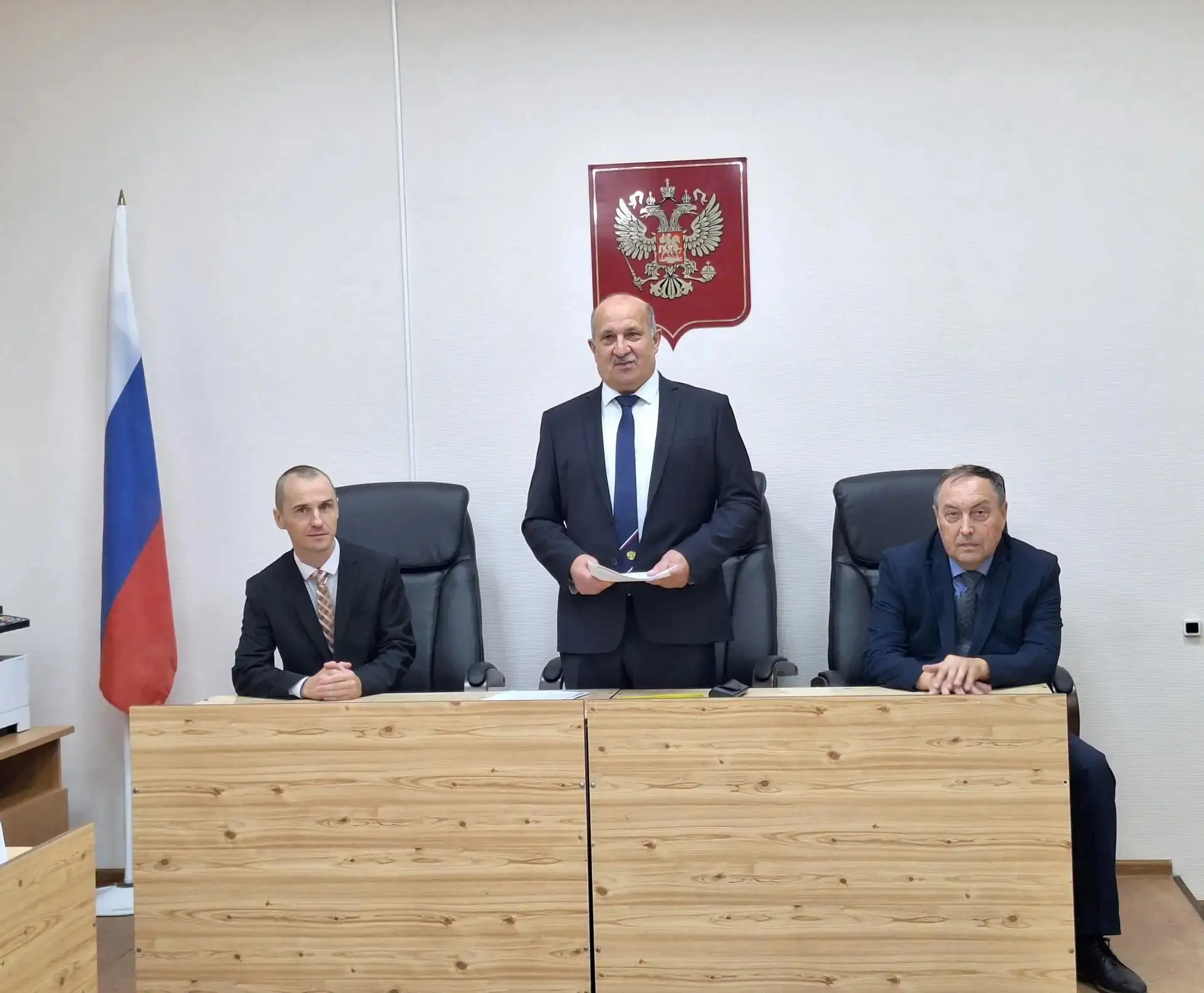 🇷🇺В Петушинском районном суде представлены новый председатель и заместитель председат...