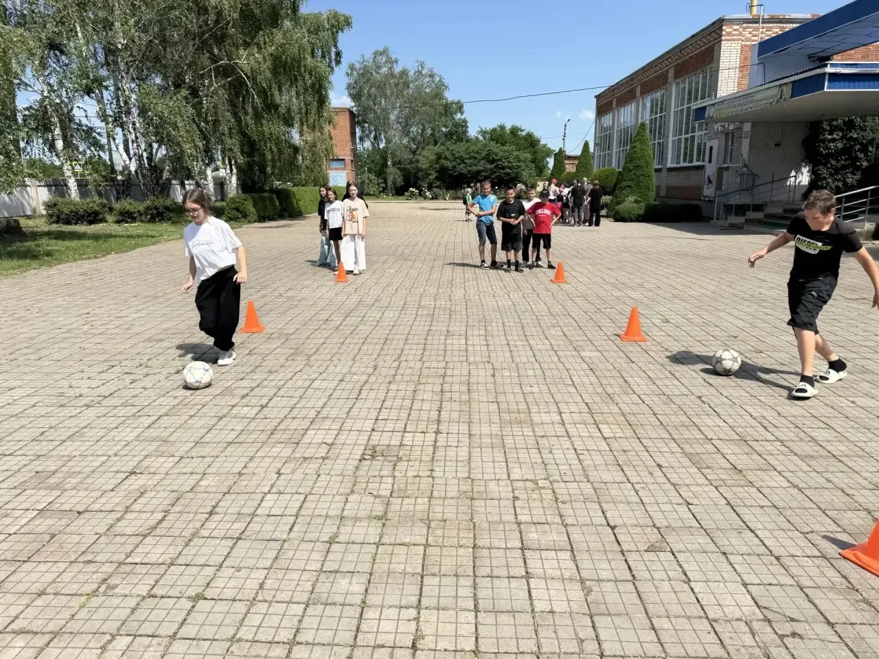 Сегодня в летнем лагере пошло увлекательное спортивное событие - Спартакиада «Солнце, в...