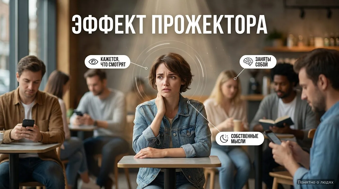 Эффект прожектора