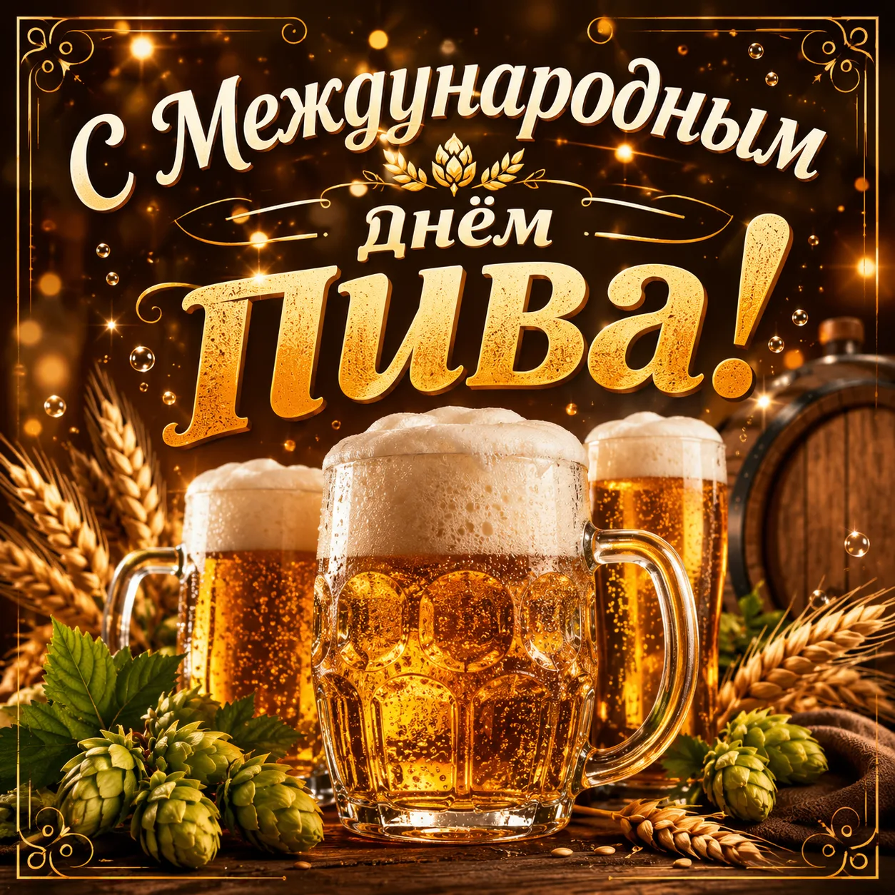 С Днём пива! 🍻