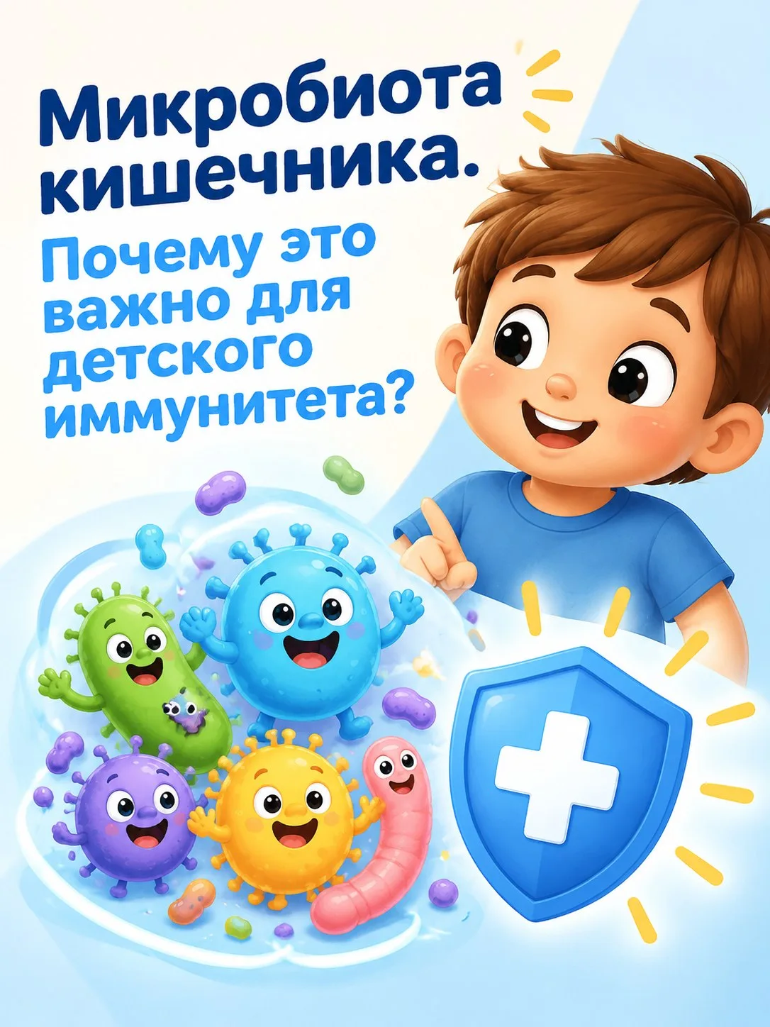 МИКРОБИОТА КИШЕЧНИКА - ПОЧЕМУ ЭТО ВАЖНО ДЛЯ ДЕТСКОГО ИММУНИТЕТА (ШАГ 3️⃣) и не только....
