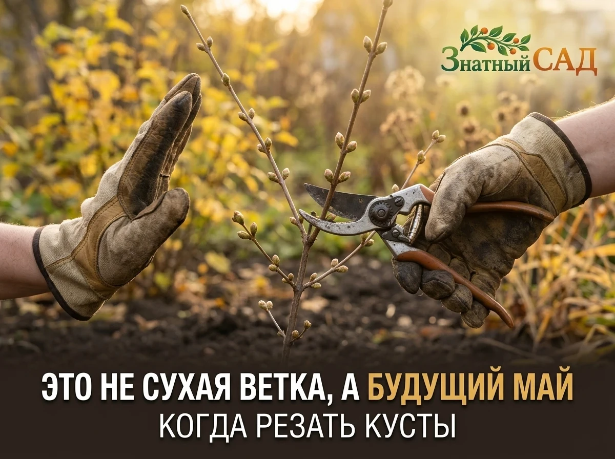 ✂️ ДЕКОРАТИВНЫЕ КУСТЫ ОСЕНЬЮ ПОЧТИ НЕ РЕЖУТ