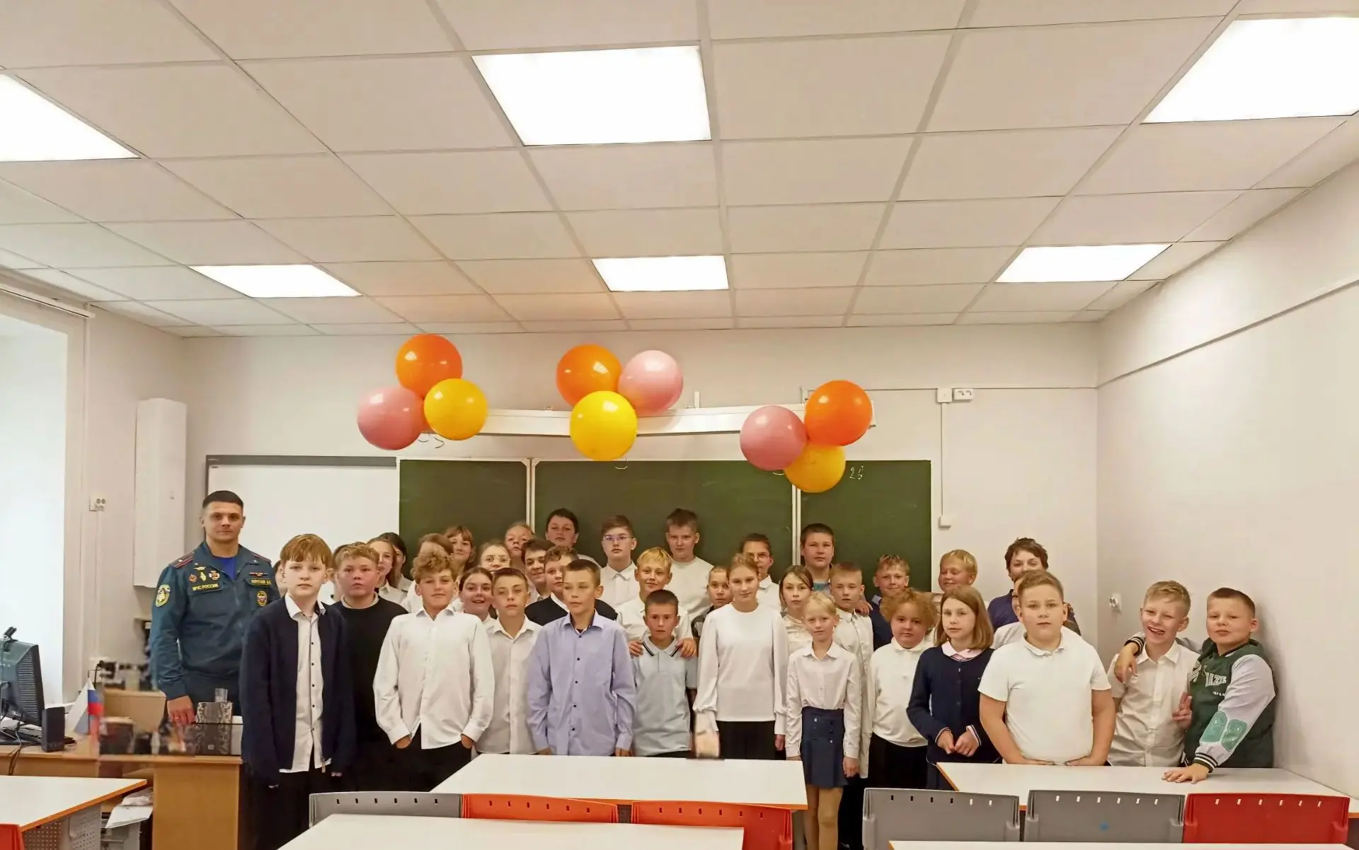 🔥🚒 Сегодня в школе было жарко! И речь не про батареи.