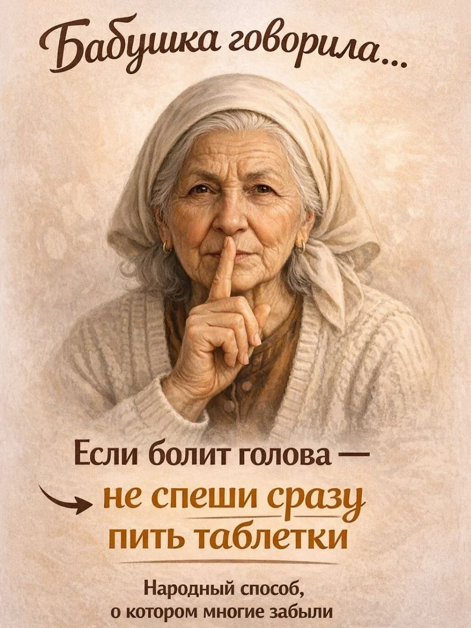 Если болит голова — не спеши сразу пить таблетки 💊

Иногда причина в усталости, напряжении или духо
