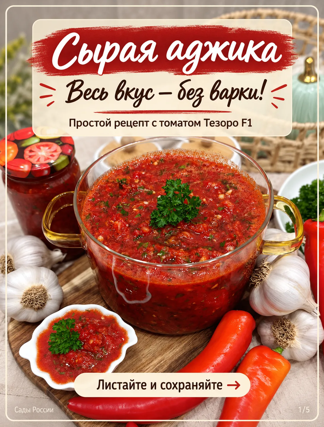 🌶 Даже обычные пельмени с ней становятся особенным ужином!