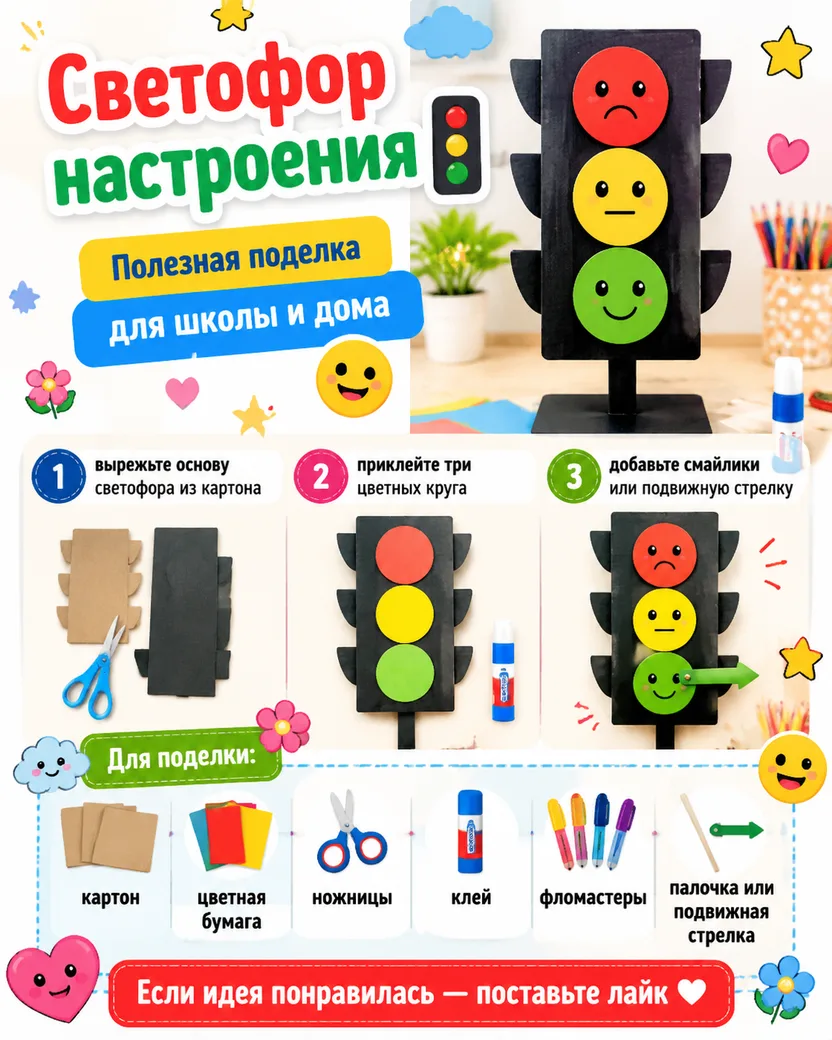 Школьный светофор настроения 🚦