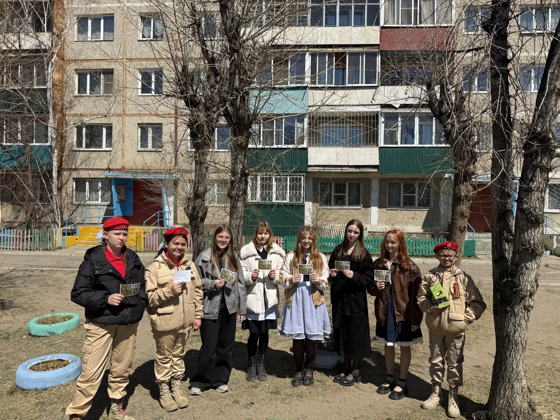 🇷🇺 В преддверии великого праздника Дня Победы наша школа получила высокую честь — принять участие в 