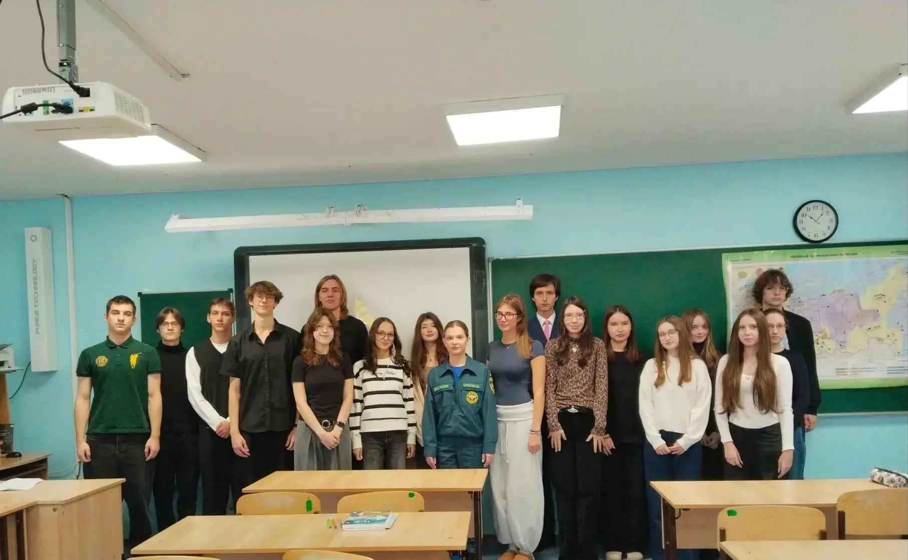 05 октября для обучающихся старших классов прошло занятие, посвященное Гражданской обор...