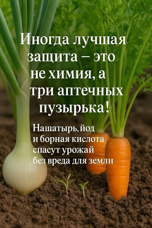 Тройной удар по луковой и морковной мухе: аптечный рецепт для богатого урожая!