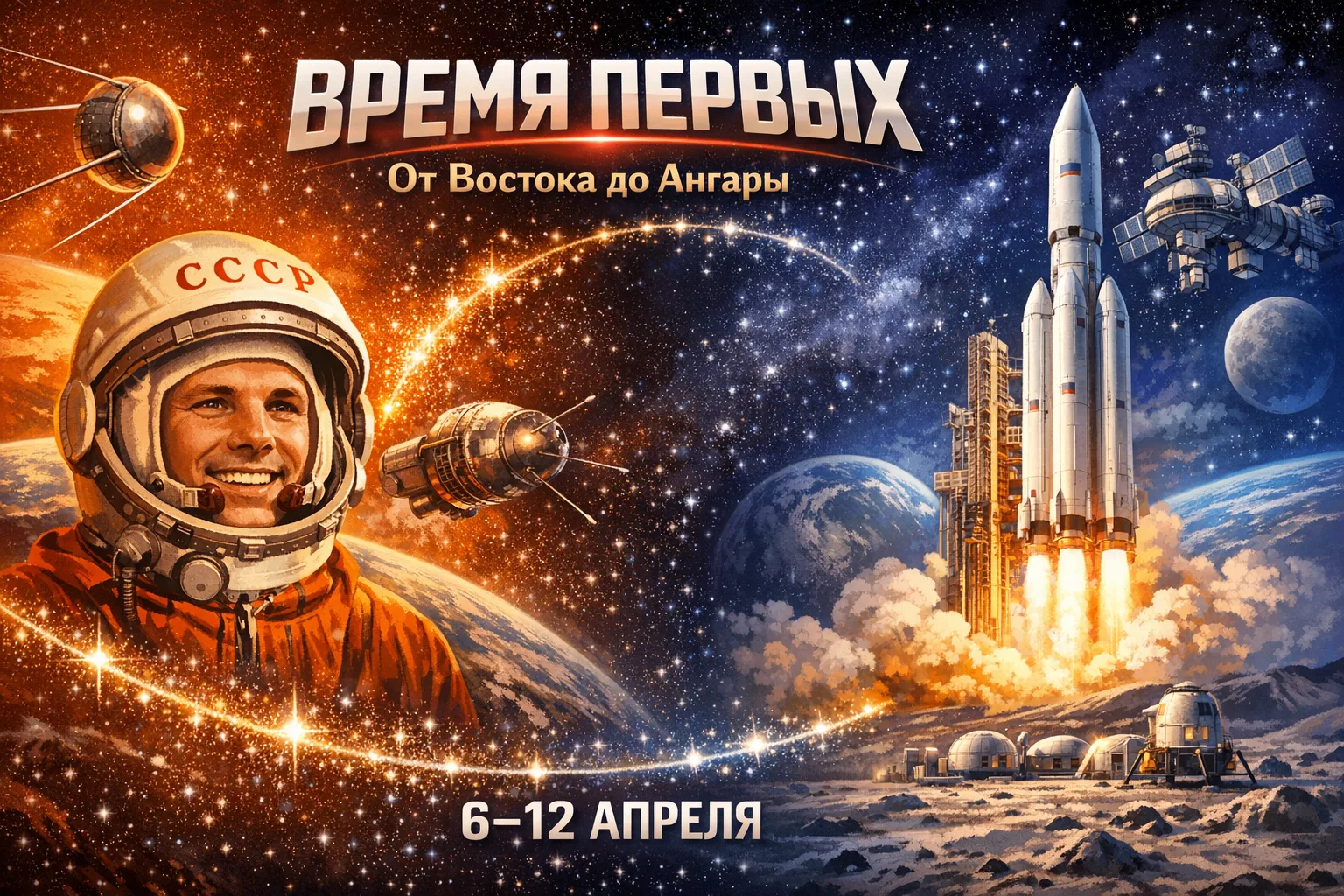 С 6 по 12 апреля по всей России пройдет первая в истории страны Неделя космоса. 29 декабря Президент