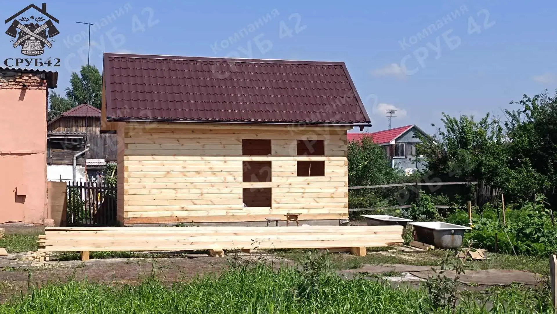 Компания Сруб 42. Все подробности по тел.☎ 89515739539 пн-пт с 09.00-18.00, МАХ напишит...