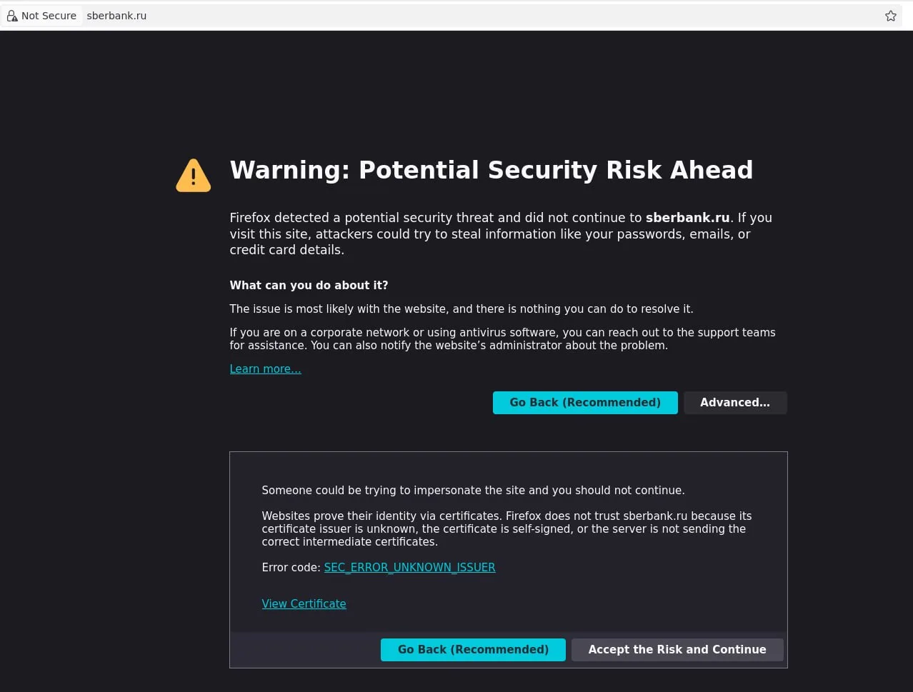 ☝🏻Сайты российских банков стали открываться с ошибкой в Chrome, Safari и Edge 

Причина — переход н