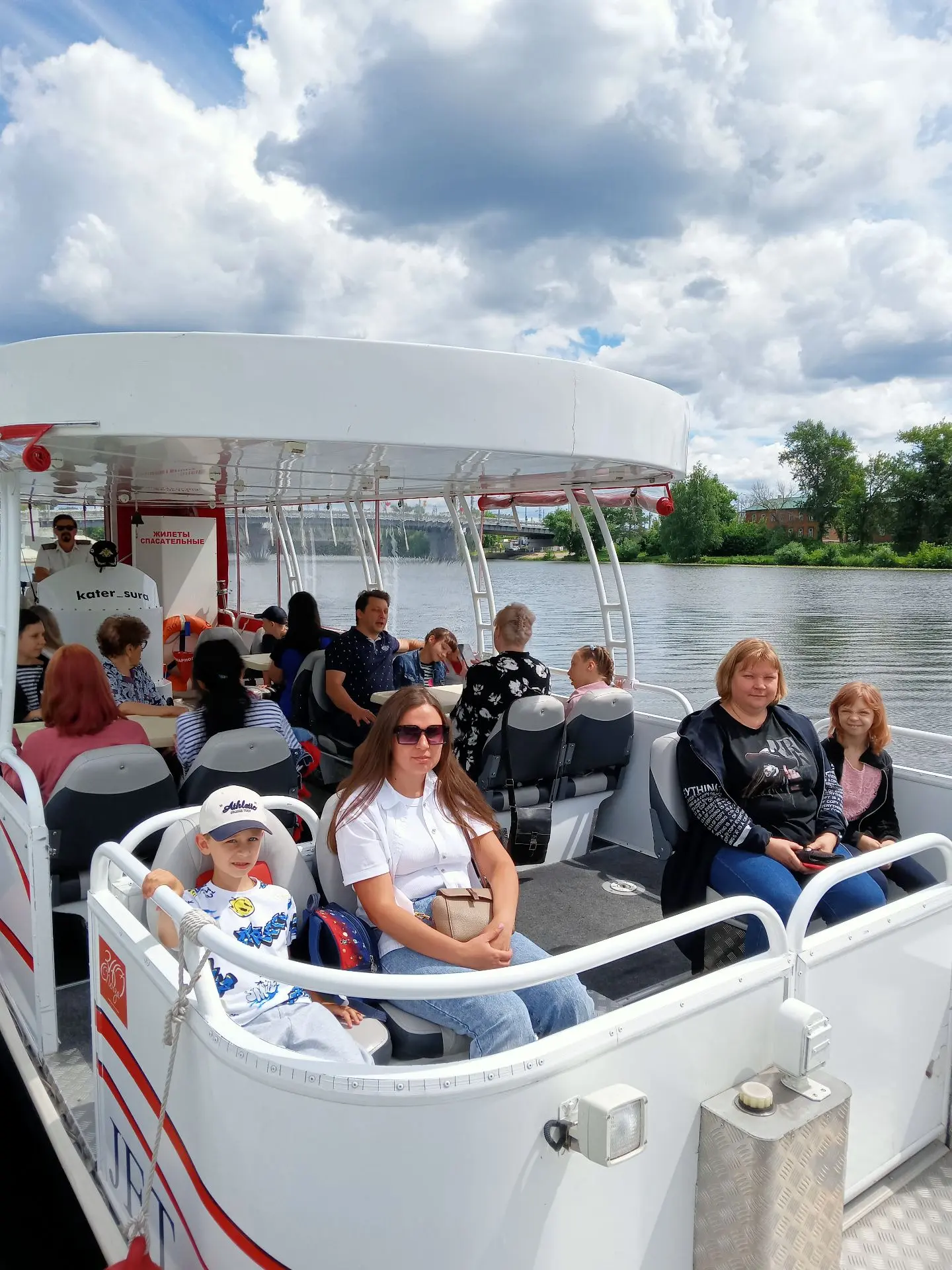 ➡️ Экскурсия на катере по реке Сура