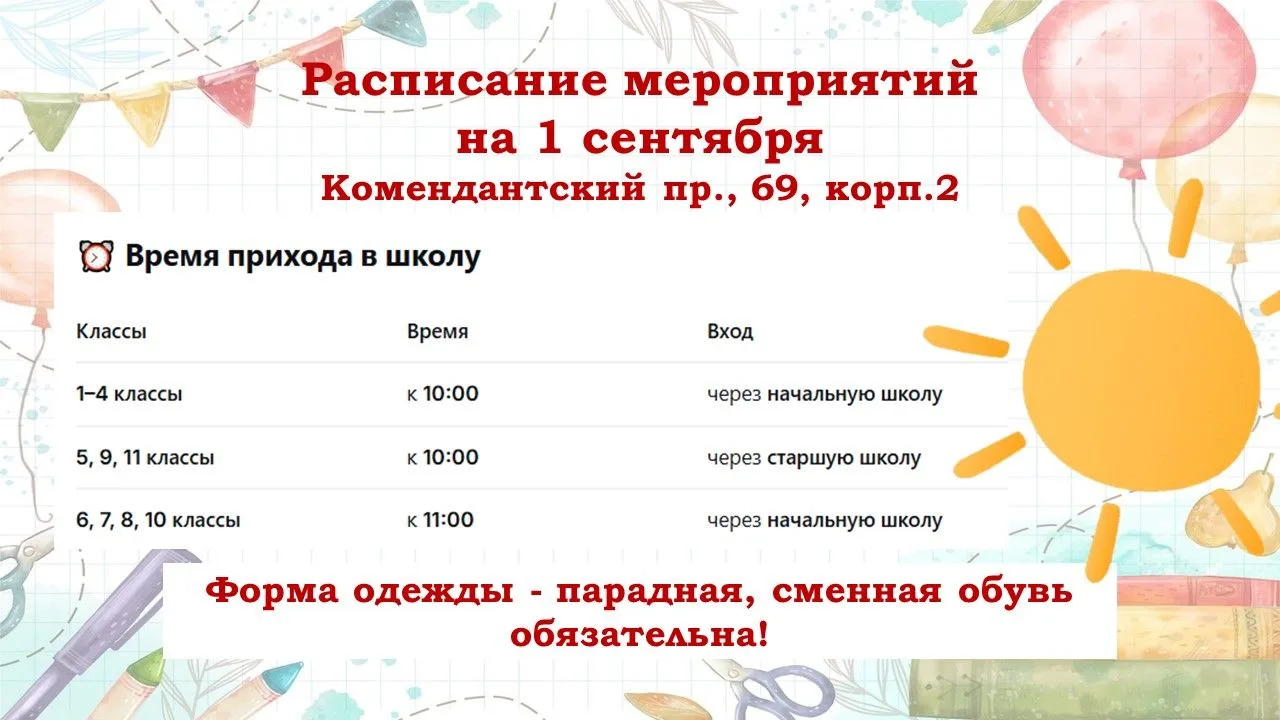 Дорогие ребята и уважаемые родители!