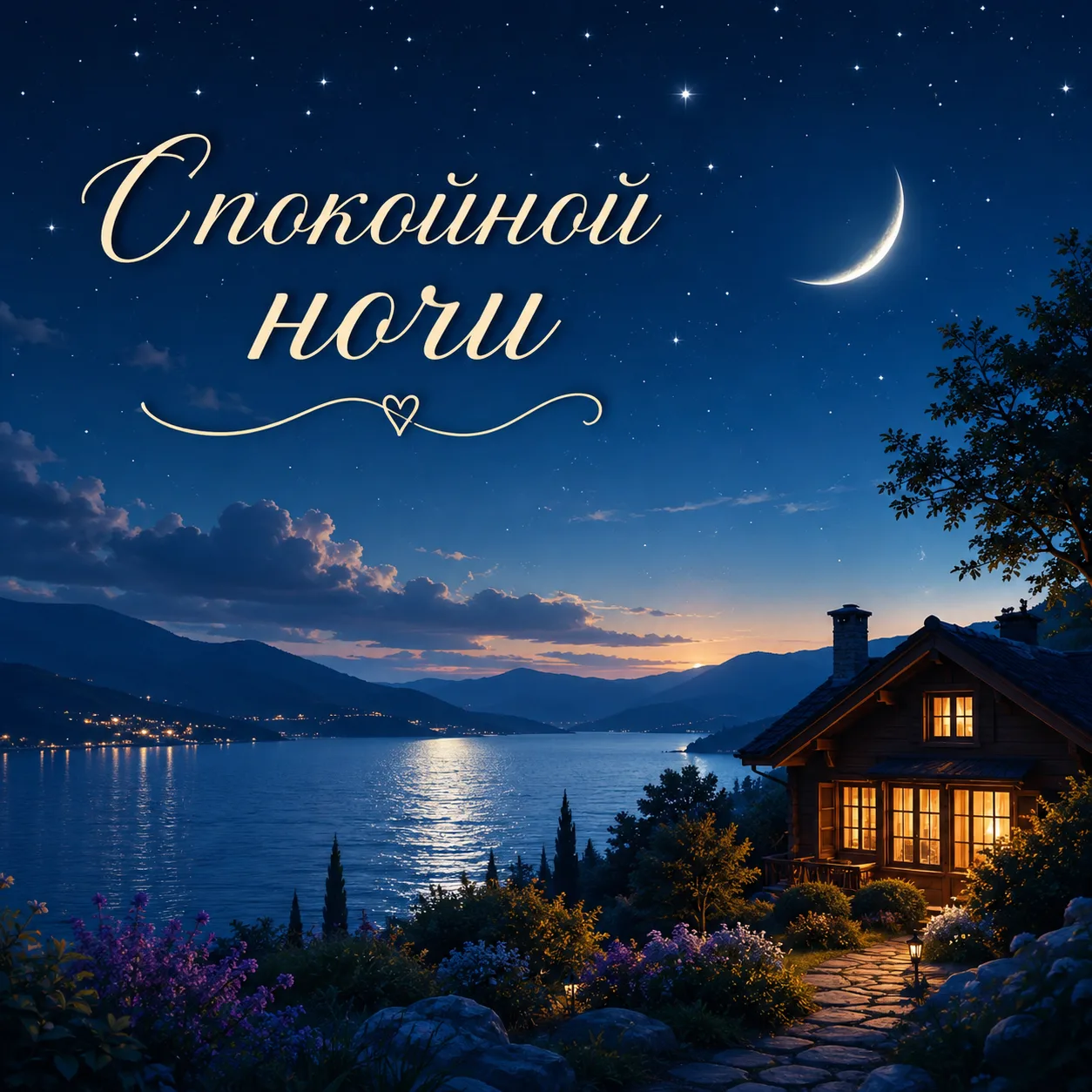 Спокойной ночи🤍

Пусть этот вечер принесёт спокойствие, а ночь подарит крепкий сон, добрые мысли и 