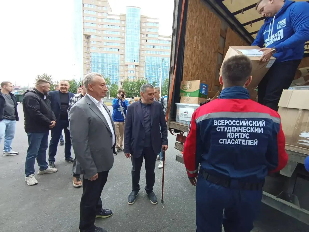 🤝 Самарская область передала курянам 4,5 тонны гуманитарной помощи