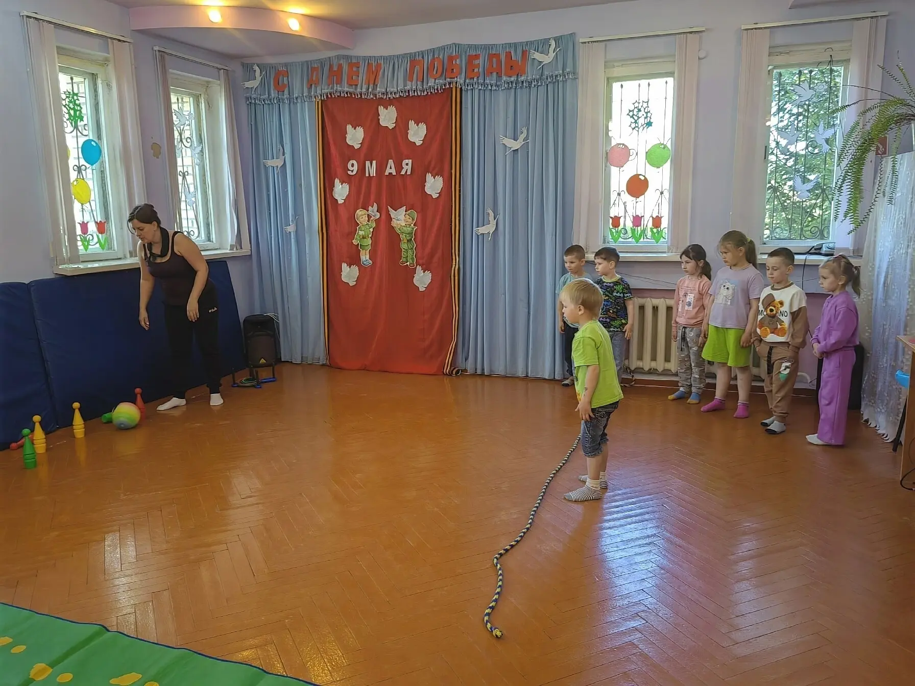 Жуковка | Брянская область🏡  🔹 В преддверии великого праздника – Дня Победы – в отделении дневного п