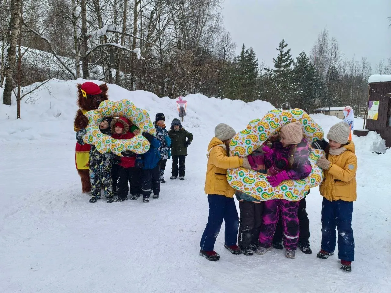 Масленичные приключения по классам + суперпобедители! 🌞🛷🥇Масленица в «Гимназии №1» г. Перми — это не