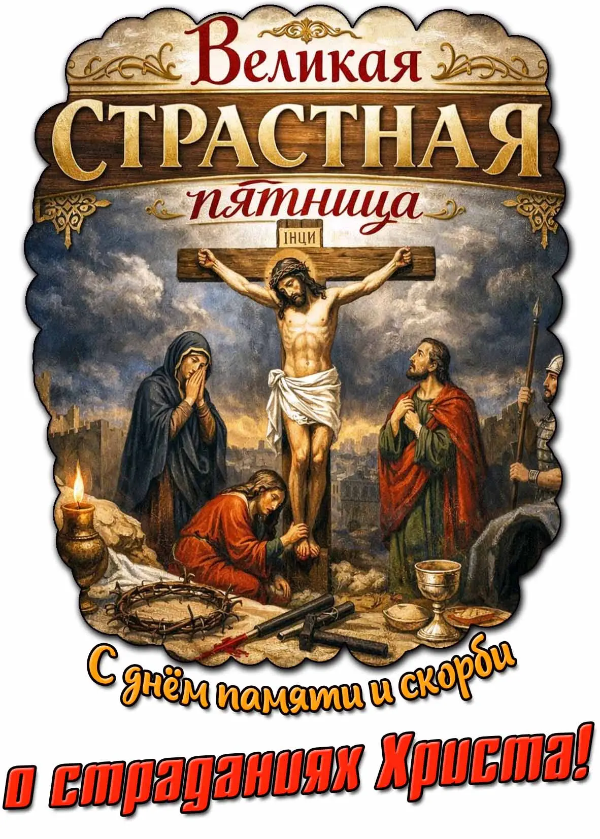 Мы говорили о страданиях Христа и распятии Господа — это путь к Пасхе через Крест.
