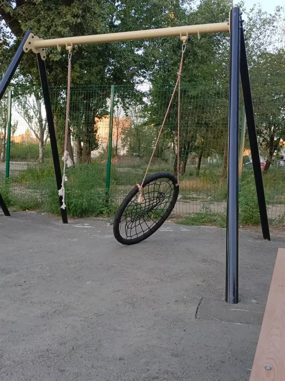 Недавно обновленный стадион Далевского университета в Луганске утопает в амброзии, сорн...