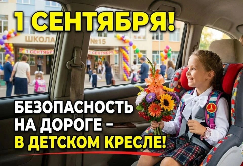Первый школьный день: безопасность начинается с поездки в школу 🚗🎒