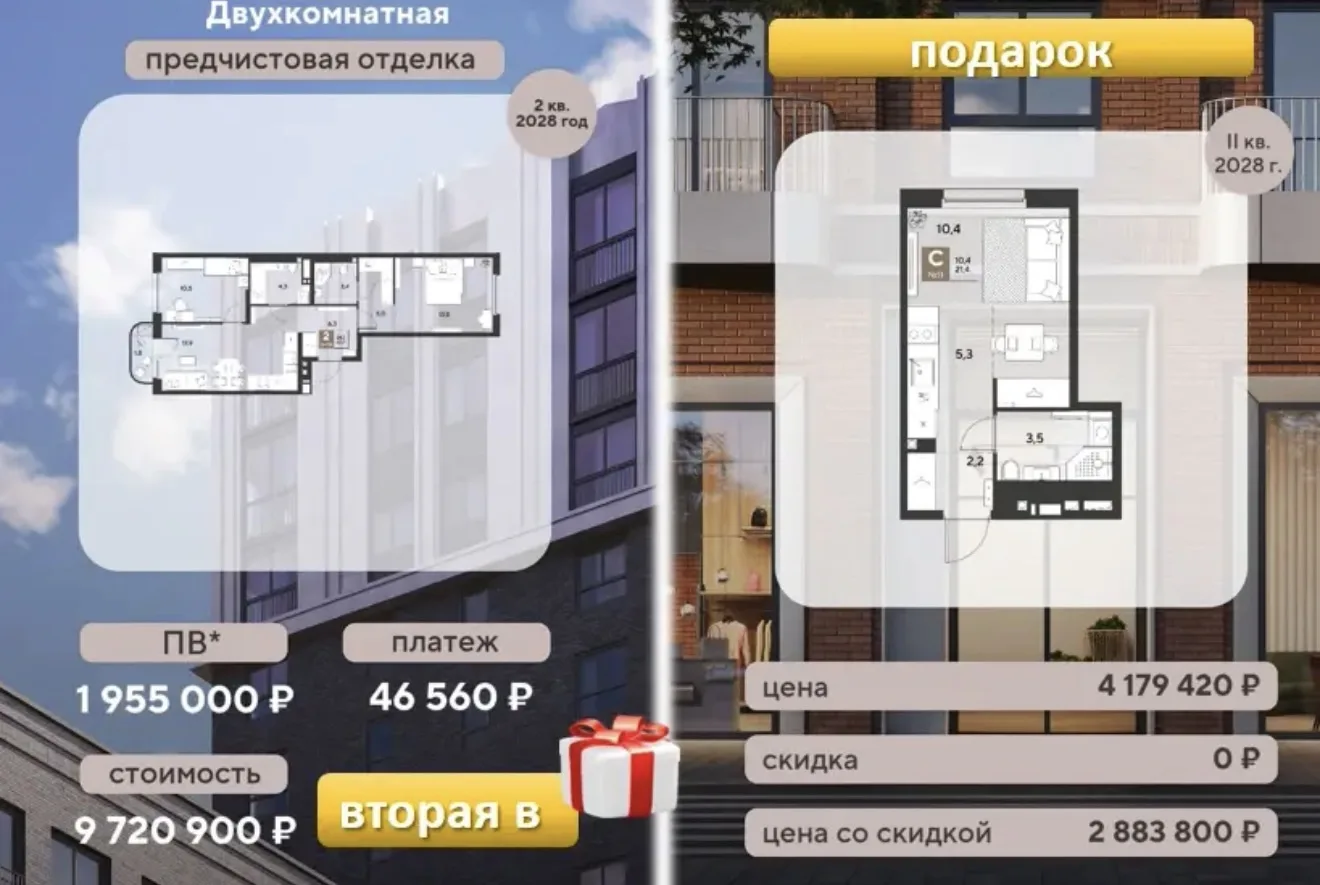 Зачем риэлторы сейчас активно пиарят акции с «квартирой в подарок»?