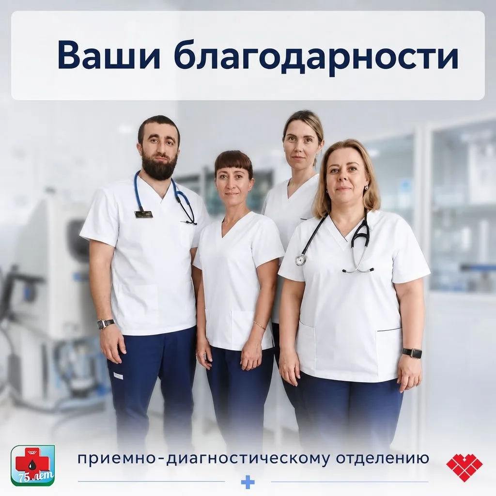 ❤️Хочу выразить благодарность врачам и среднему медицинскому персоналу приемно-диагност...