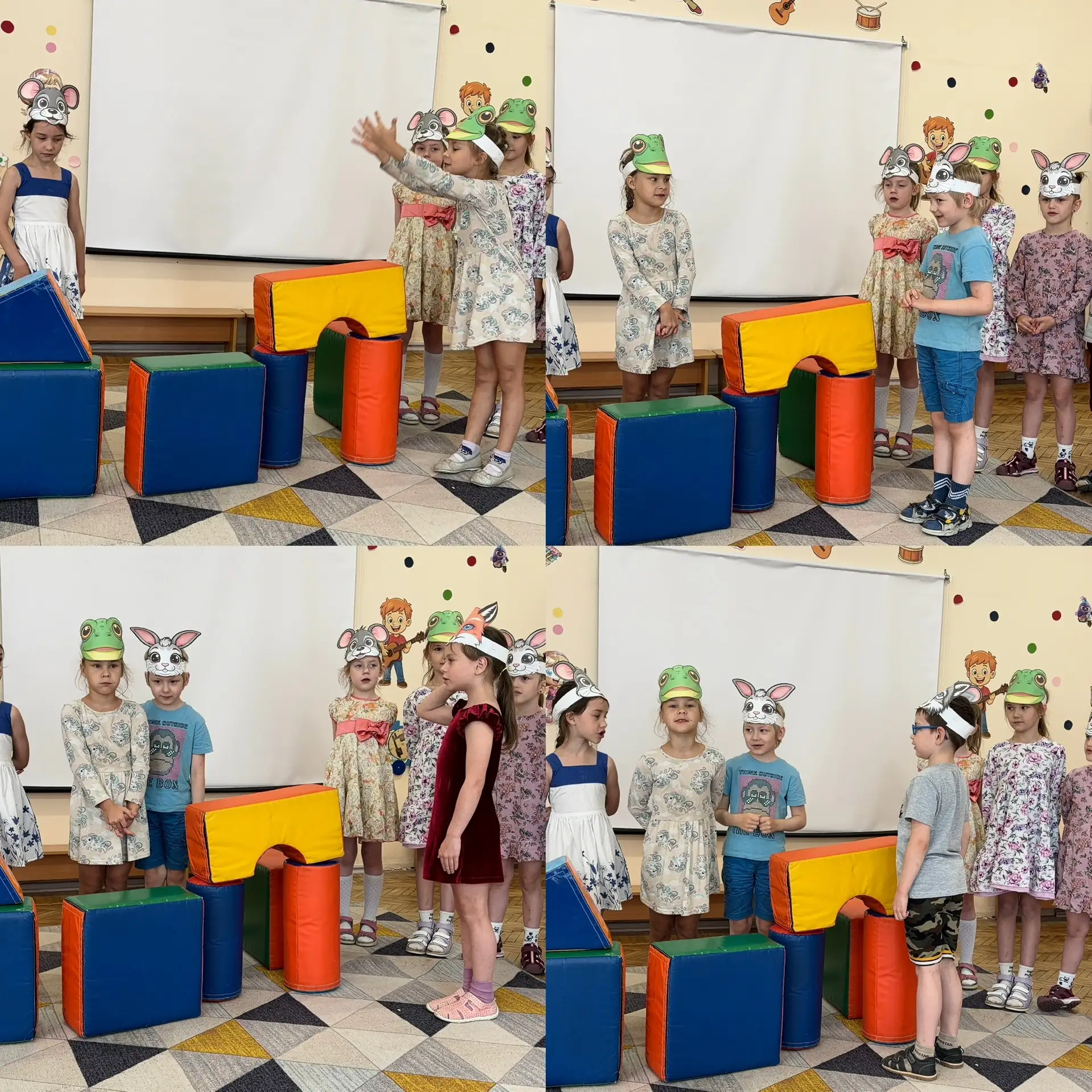 🎉 Волшебный «Теремок» сегодня ожил в музыкальном зале! 🎉
Сегодня ребята из старшей группы показали