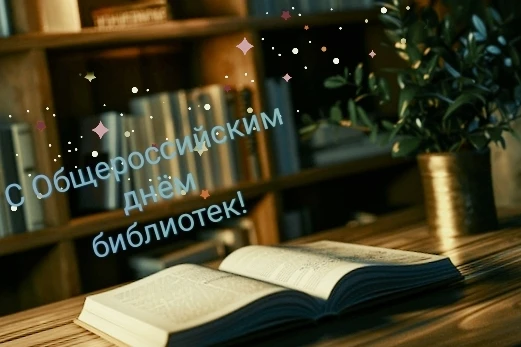Сегодня, в Общероссийский день библиотек мы поздравляем всех, кто любит книгу, хранит знания и осваи