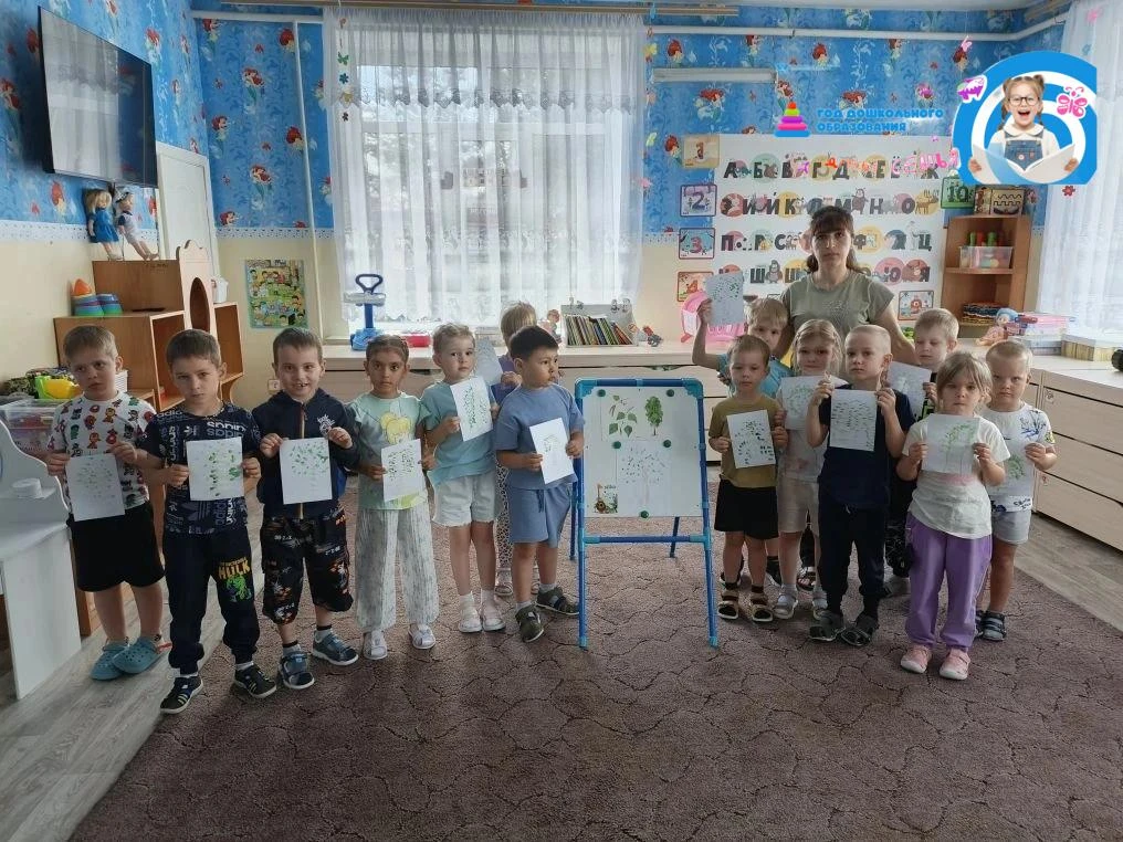 Берёзка – символ России»
В подготовительной группе «Гномики» был проведен разговор о важном на тему 