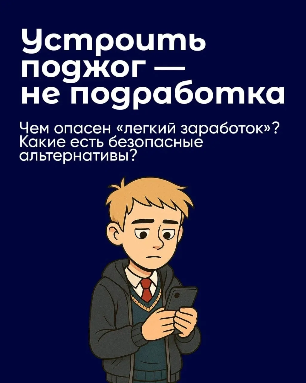 ‼‼Устроить поджог - не подработка!‼‼