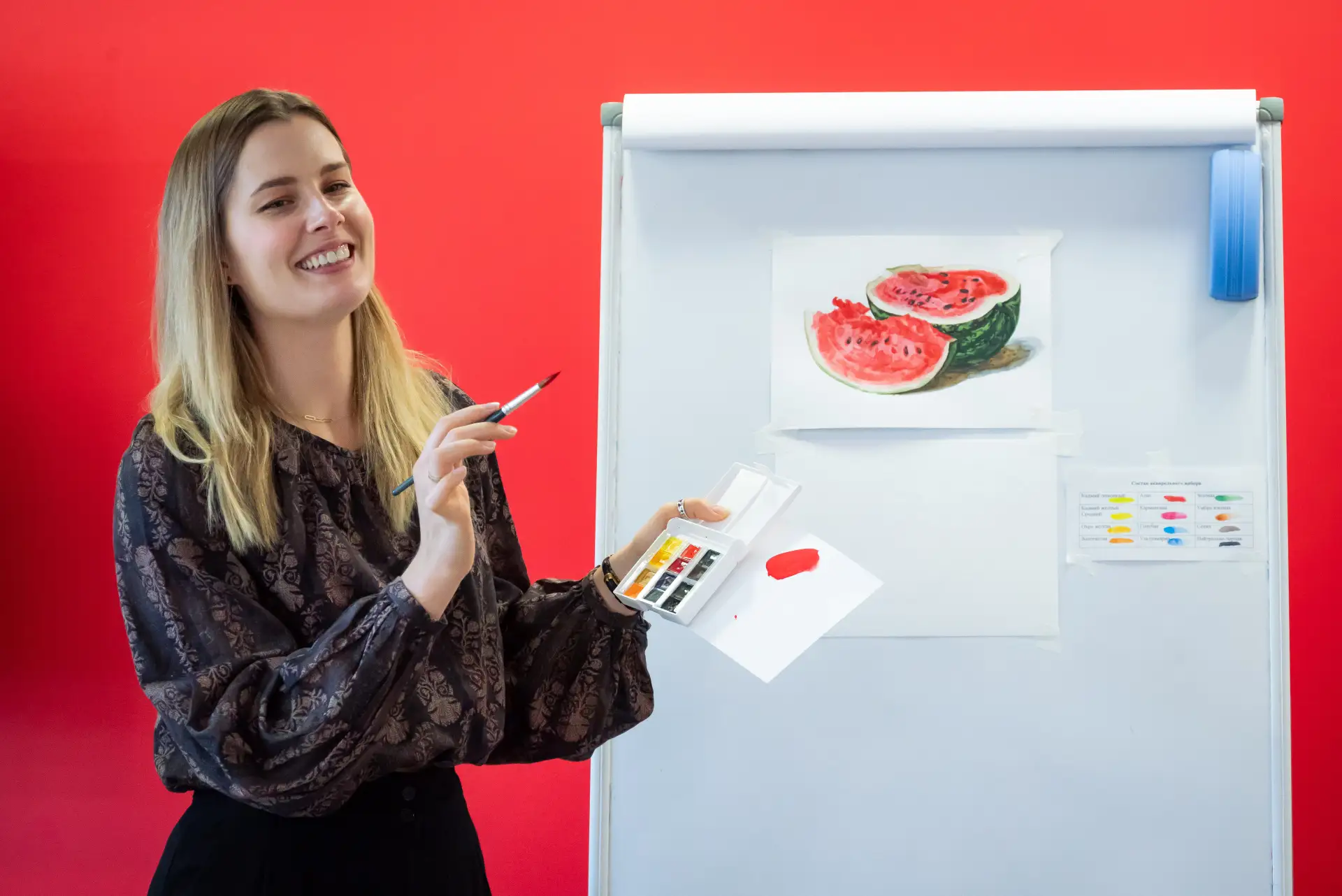 Рисуем арбуз 🍉