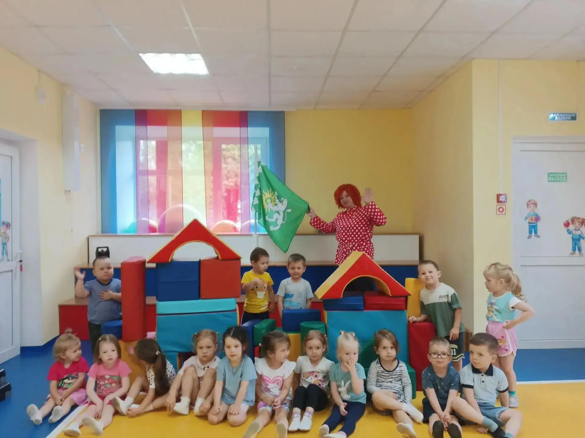 🎉Сегодня в группах № 1, 6, 8 и 11 прошло увлекательное физкультурное мероприятие, посвящённое Дню р