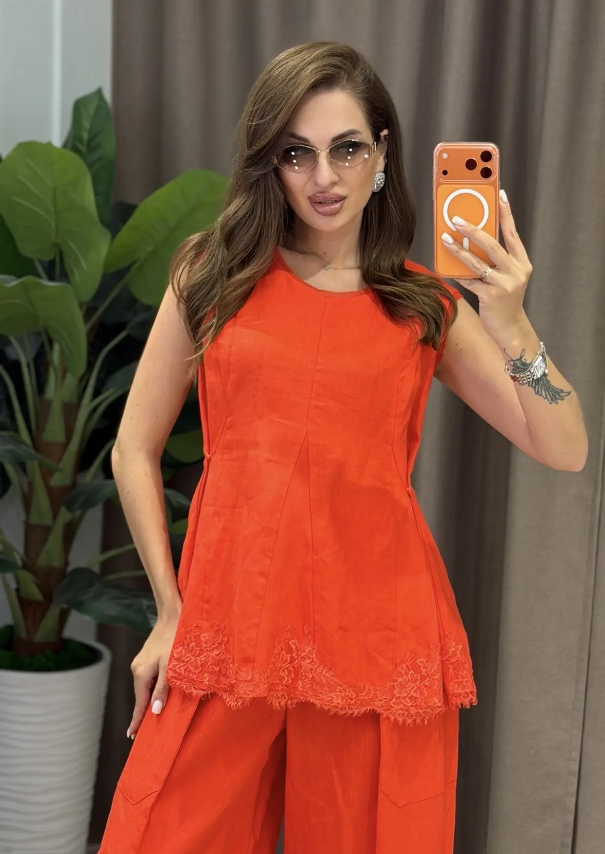 Новинки 😍❤️
-30%

Костюм Турция 
Лен
Цена 18190-30%=12.733 
Размеры 42/52

Сумка натуральная кожа
Ц
