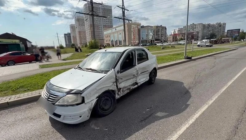 ❗В аварии на Щорса двое получили телесные повреждения