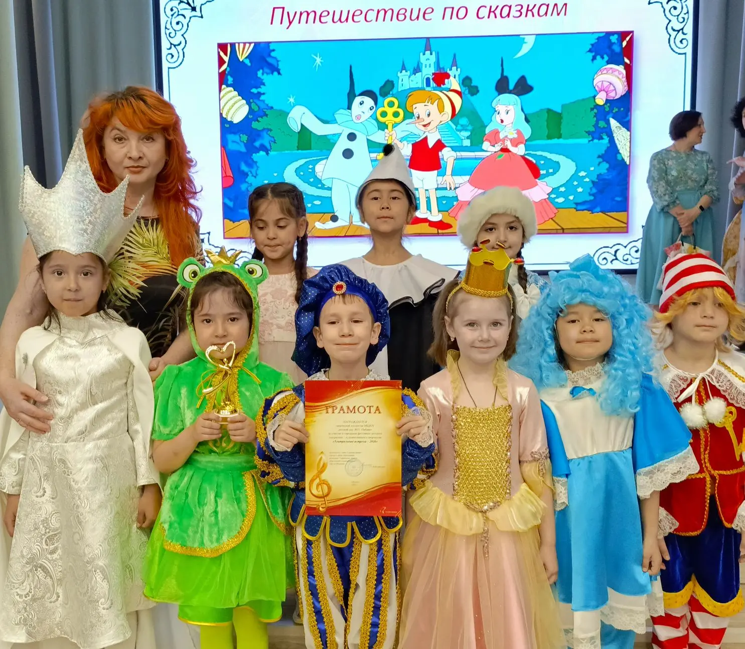 Сегодня наши юные таланты выступали на гала-концерте фестиваля «Театральные встречи — 2...