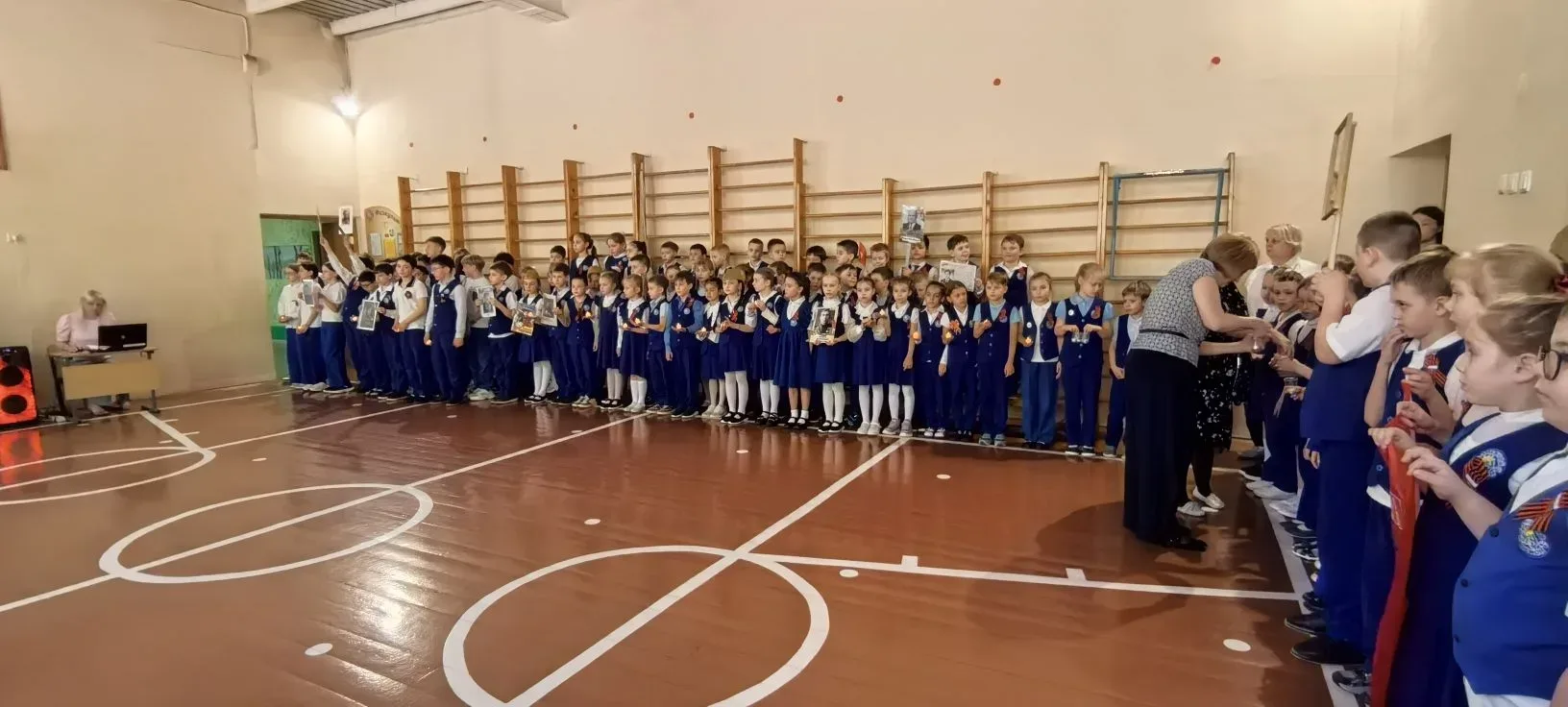 🇷🇺 Наша гордость и наша память! 🎖 ⭐️Накануне Дня Великой Победы в начальной школе состоялась торжест